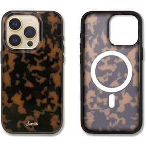 Sonix Marble Brown Tort 15 Pro Max iPhone Case